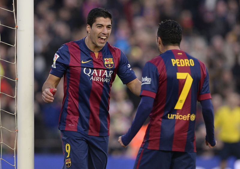 Suárez por fin logro marcar en la Liga