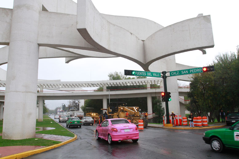 El tramo que comprende de la avenida Fuentes del Valle a Vasconcelos será rehabilitado.