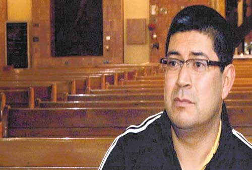 El misionero comboniano Fernando Cortés, pupilo de Ssenyondo en Morelos.