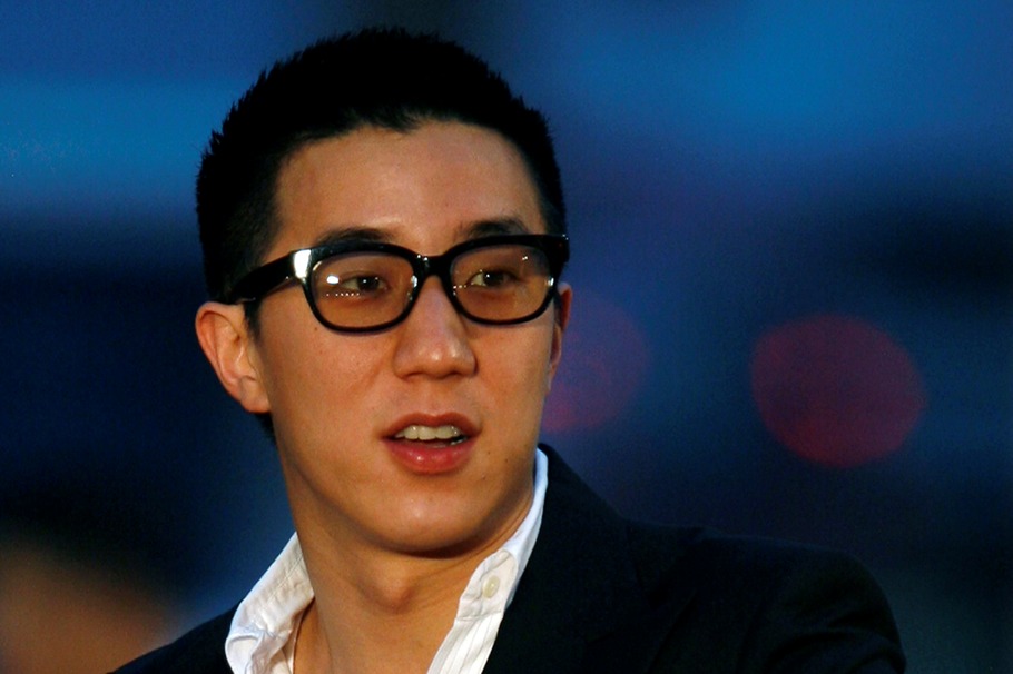 Jaycee Chan, el hijo de Jackie Chan, tiene 32 años. 