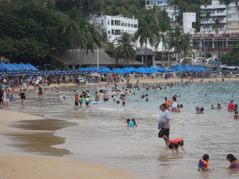 Amaneció Acapulco con 60.1 por ciento de índice de ocupación hotelera.