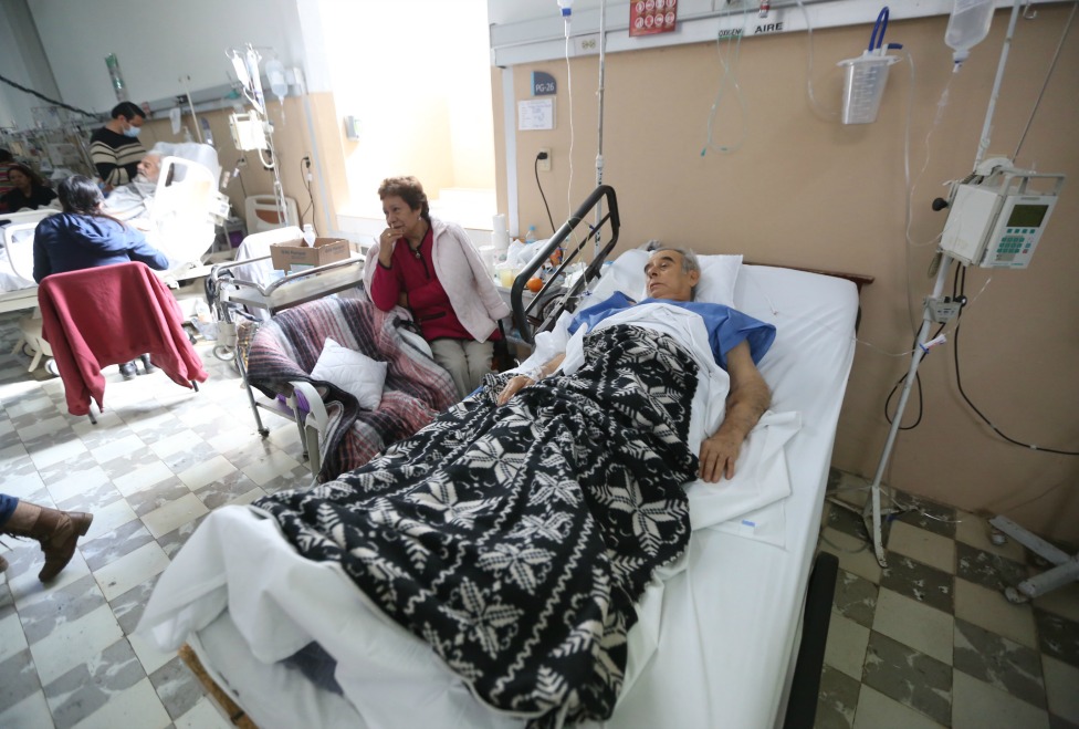 Nochebuena entre camas de hospital