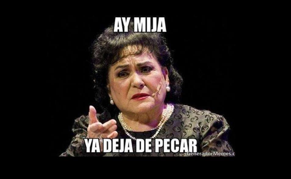 Otro de los populares memes de la actriz. 