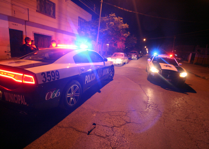 Al llegar los policías ya se habían ido los agresores.