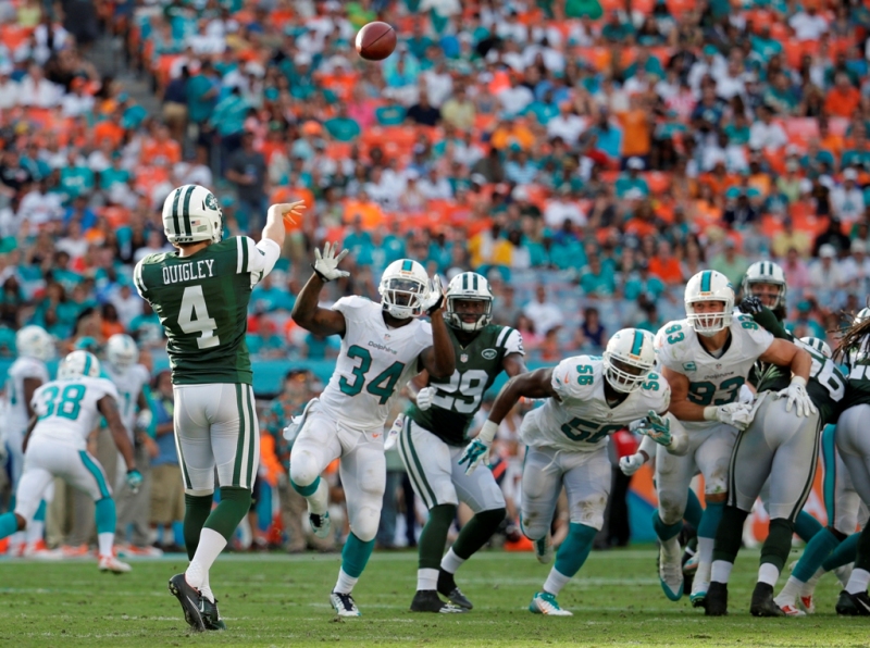 Los Jets despidieron la temporada con un triunfo ante Miami
