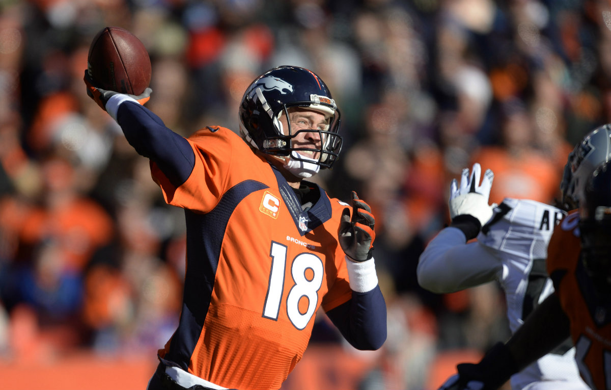 Peyton Manning, jugador de Broncos 