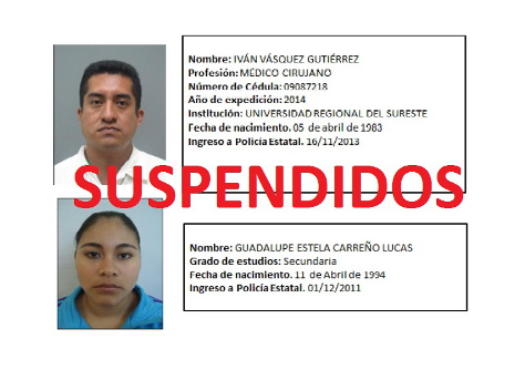 Los policías fueron suspendidos por atacar a sus compañeros. 