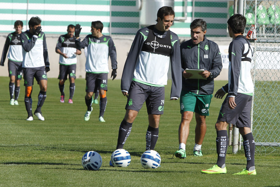 Santos regresó a entrenar al TSM.