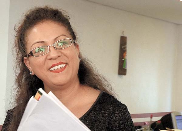 La juez María Consuelo López informó de la situación de los indiciados.