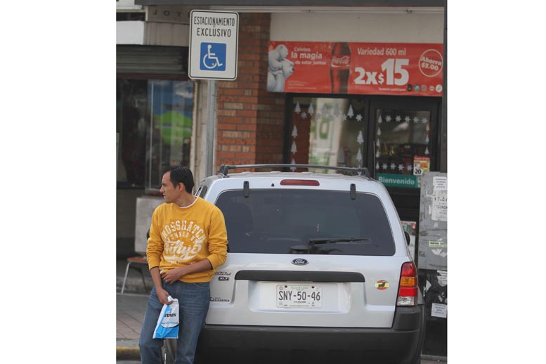 No se respetan señalamientos.