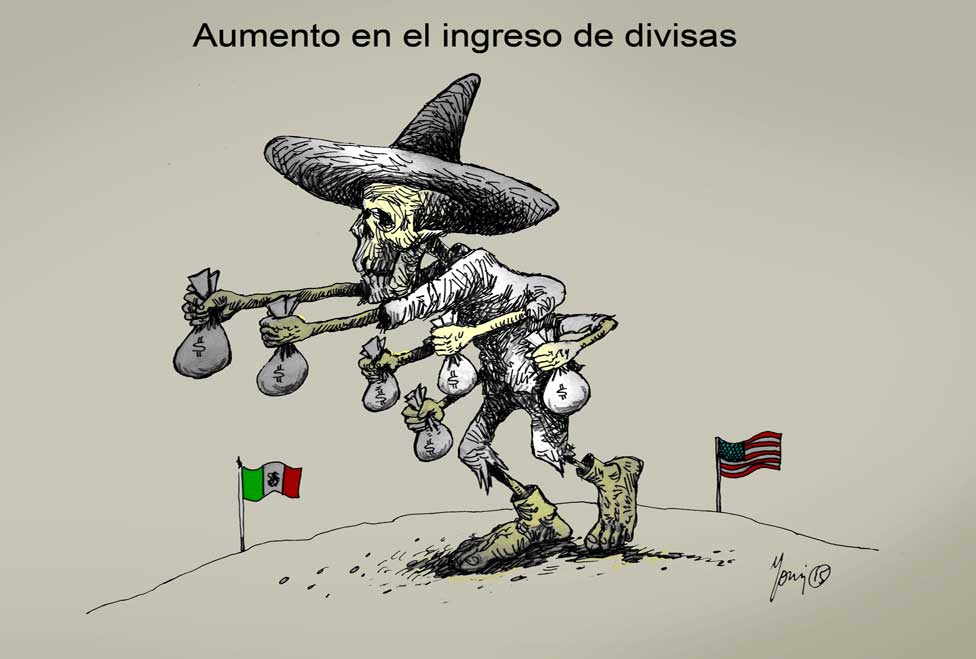 AUMENTO EN EL INGRESO DE DIVISAS