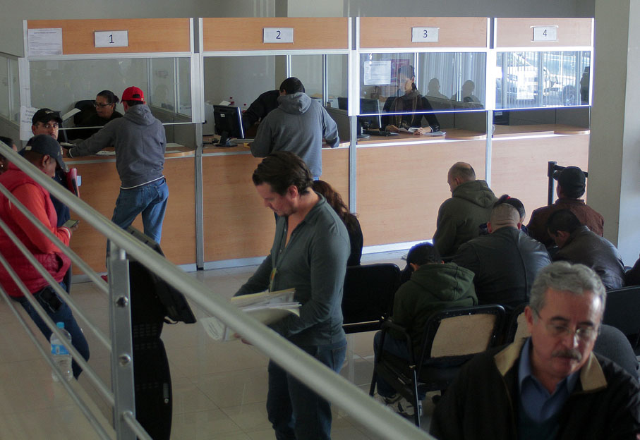 Recaudación de Rentas en Torreón. 