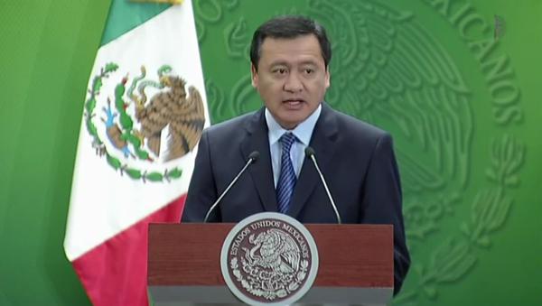 El secretario de Gobernación, Miguel Ángel Osorio Chong.