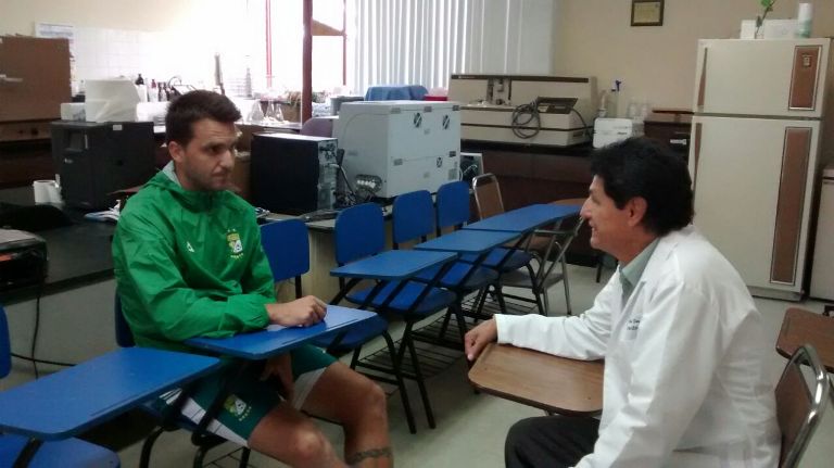 Canuto en pruebas médicas 