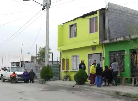 Los hechos ocurrieron en la vivienda marcada con el número 317 de la calle Valle de la Plata.