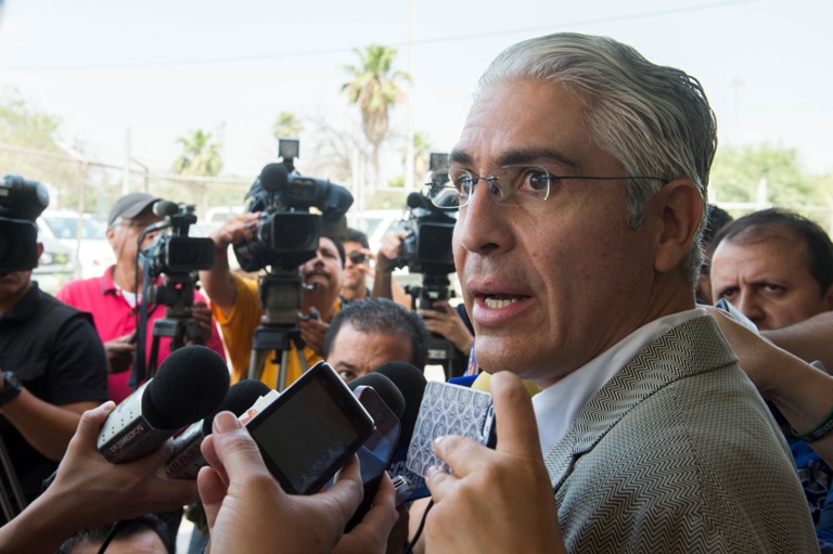 Mauricio García, representante de Alan Pulido.