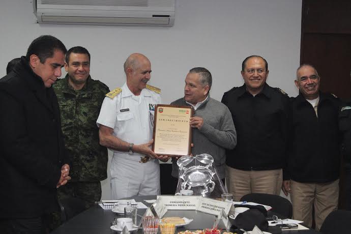 El alcalde reconoció por lo que se continúa por buen rumbo en el tema de seguridad.