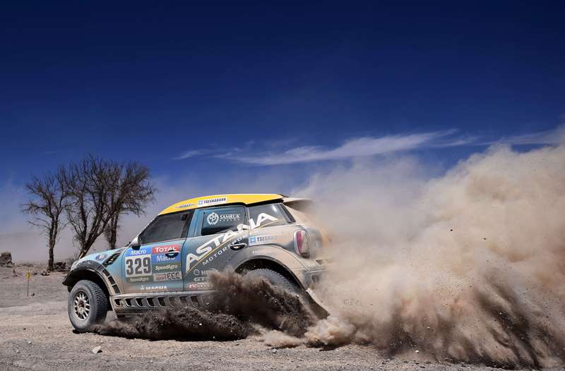 Los impresionantes Mini del Rally de Dakar 2015 