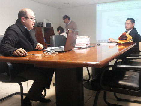 Audiencia contra Alfonso Robledo aspirante a candidato por el Pan a la alcaldia de Guadalupe.