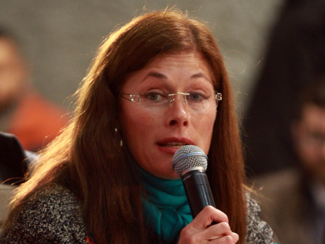La diputada local del PAN, Rebeca Clouthier Carrillo. 