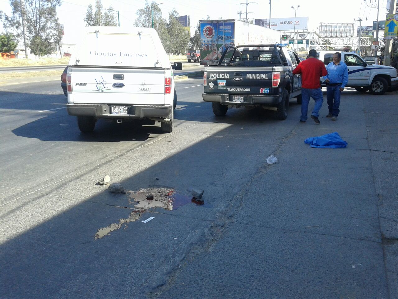 El accidente se registró en la colonia Hacienda de Vidrio