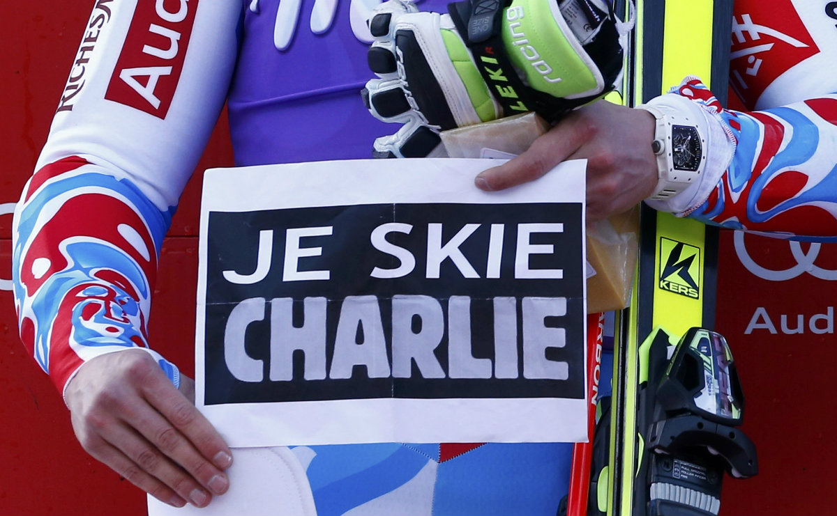 Deportistas se solidarizan ante victimas de Charlie Hebdo 