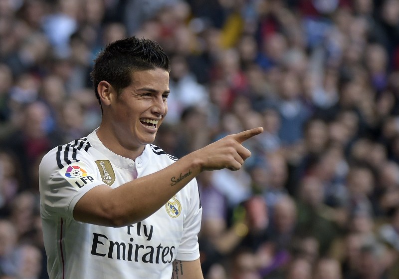 James anotó el primero para los merengues