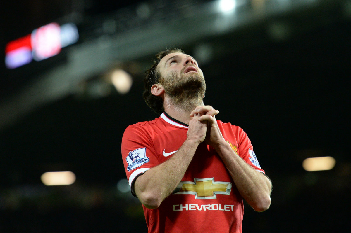 Juan Mata se lamenta