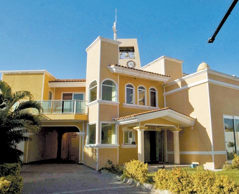 Las casas incautadas sobresalen por sus acabados y buen diseño. 