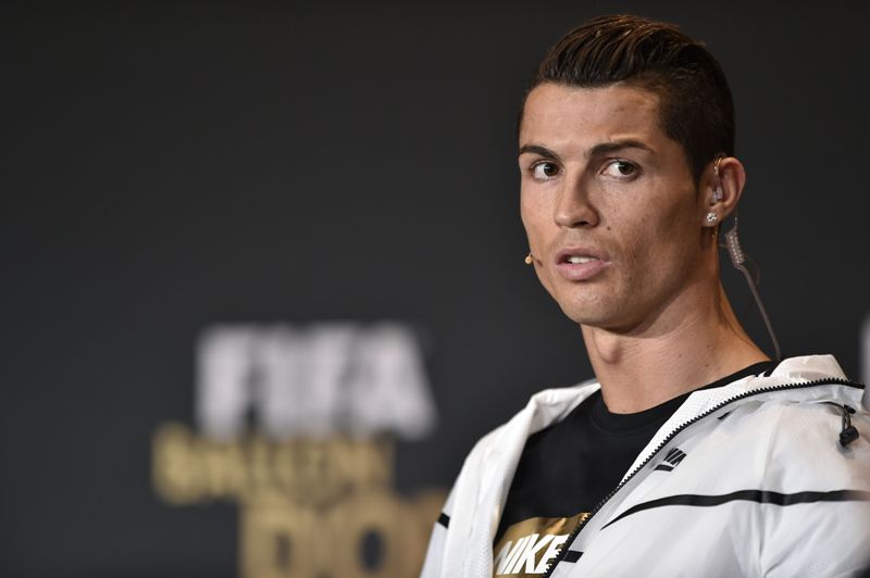 Crisitano Ronaldo previo a la entrega del Balón de Oro