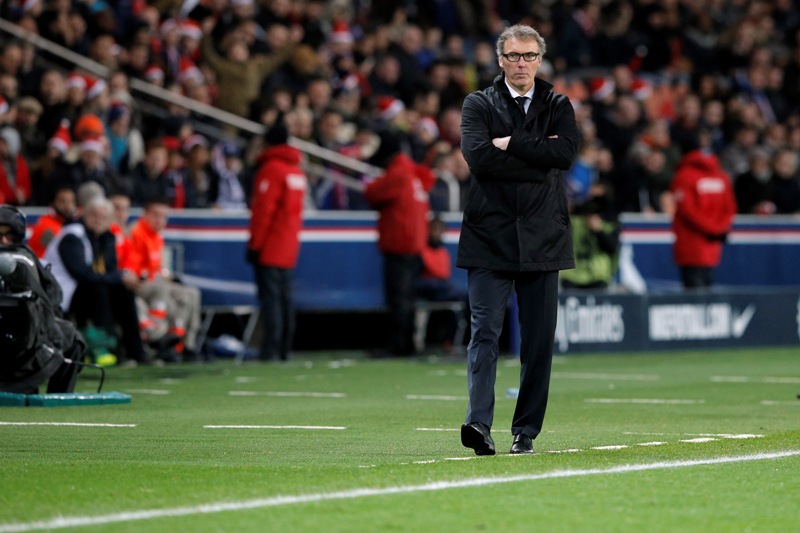 Laurent Blanc reprochó el desempeño de sus jugadores