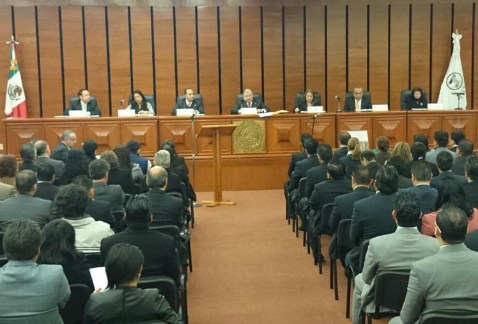 En sesión del Consejo de la Judicatura del Distrito Federal se asignó número de juzgado a 38 impartidores de justicia en materia penal oral, para deli