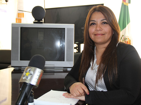 La titular de la Secretaría de Desarrollo Urbano de Monterrey, Brenda Sánchez.