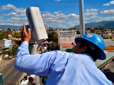 La empresa Seguritech, responsable del mantenimiento de los equipos especializados infromó que se tienen afectaciones en cámaras PTZ y fijas.