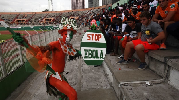 Futbol de África contra el Ébola 
