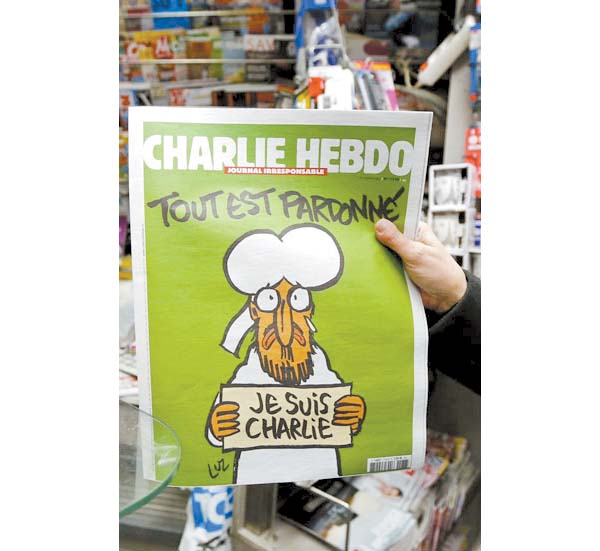La última tapa de "Charlie Hebdo".