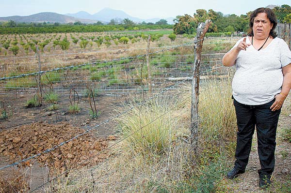 "La comandante Juanita" se muestra orgullosa de lo conseguido en Tepalcatepec.