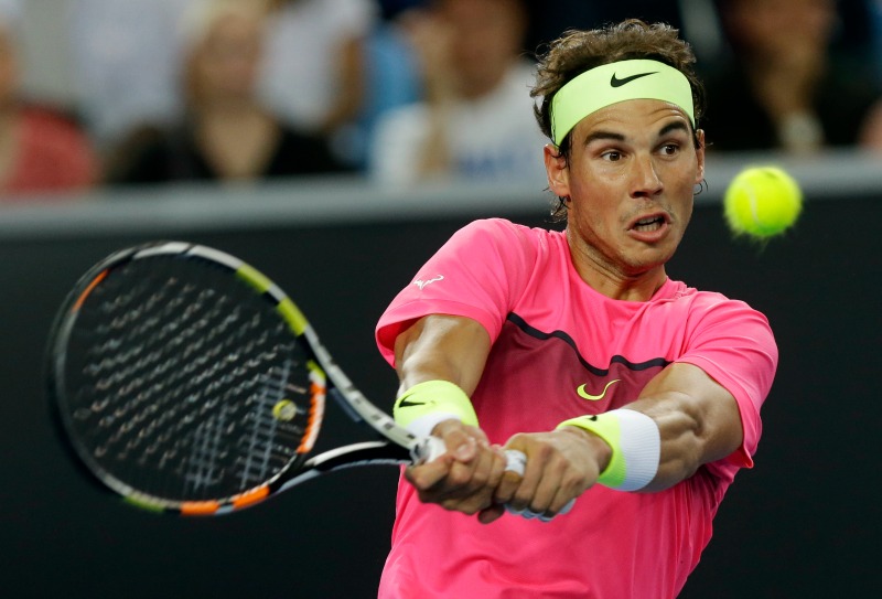 La raqueta que utilizó Nadal durante el Abierto de Australia registra los datos técnicos de cada golpe.
