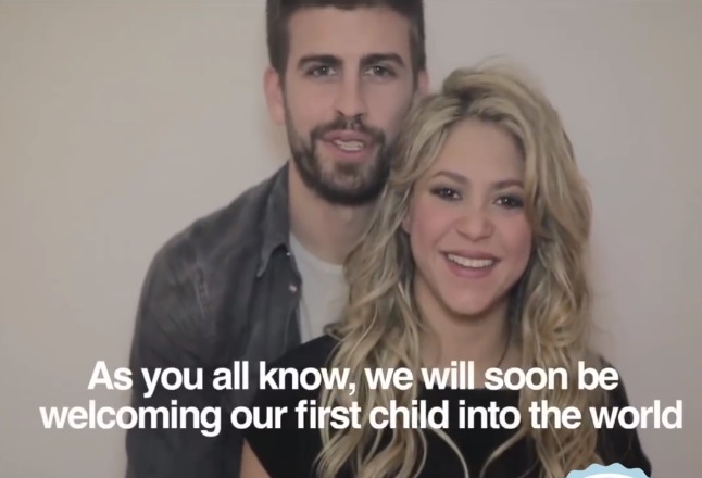 Shakira dio el anuncio a través de un video en compañía de su pareja, el futbolista Gerard Piqué. 