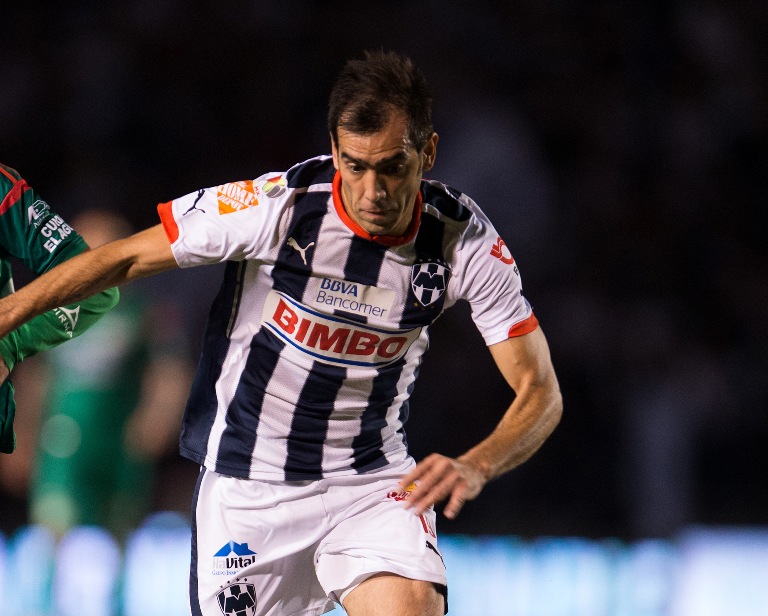 César Delgado, jugador de Rayados de Monterrey.