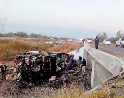 El percance fue en la carretera Ciudad Obregón-Guaymas. 