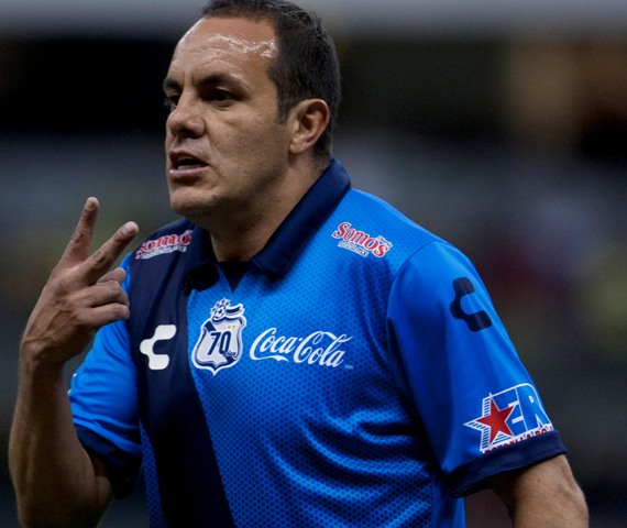 Cuauhtémoc Blanco, delantero del Puebla 