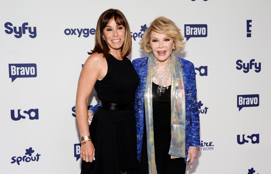 Melissa y Joan Rivers.