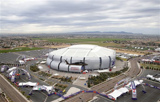 Em este estadio se va a jugar el Super Bowl XLIX 