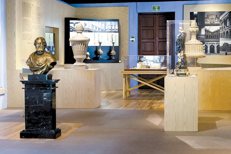 El espacio museográfico ocupa la planta baja del inmueble.