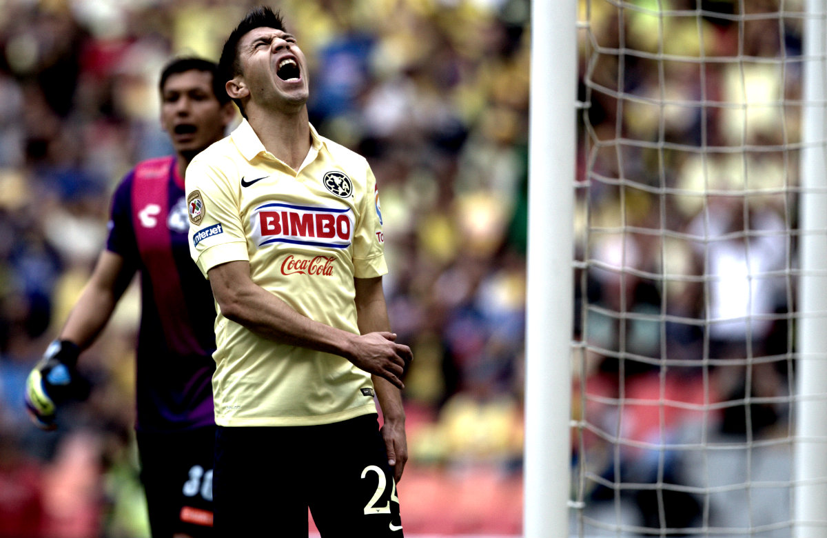 Oribe Peralta, delantero del América 
