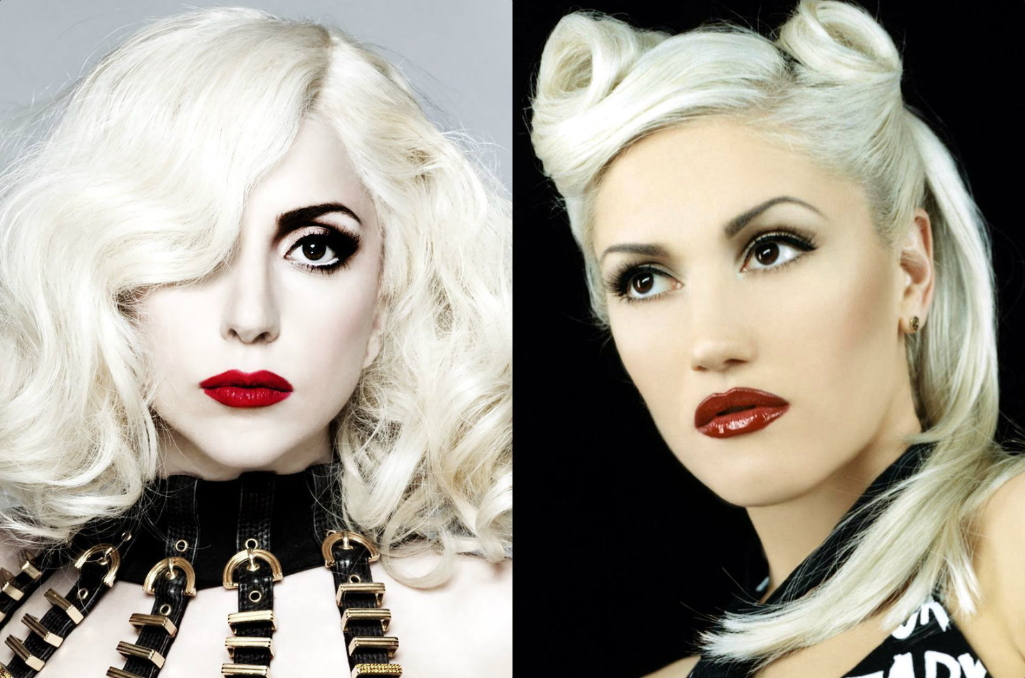 Lady Gaga y Gwen Stefani. 