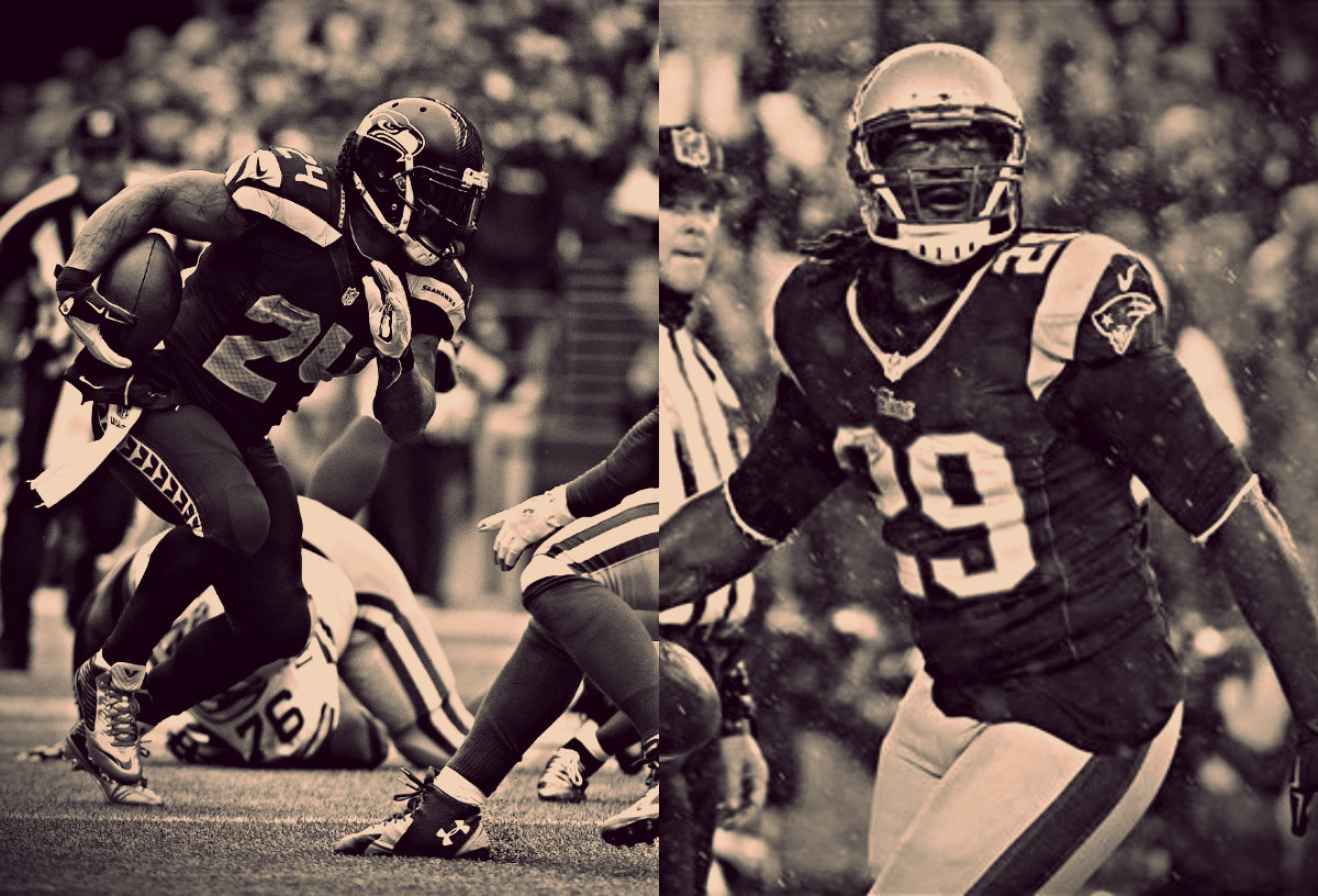 Marshawn Lynch y  LeGarrette Blount