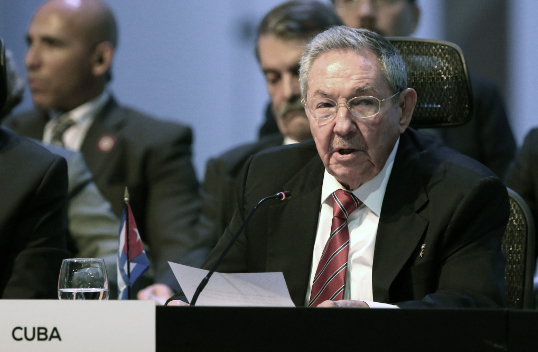 El presidente de Cuba, Raúl Castro, exigió a Estados Unidos que cese su bloqueo económico a la isla. 