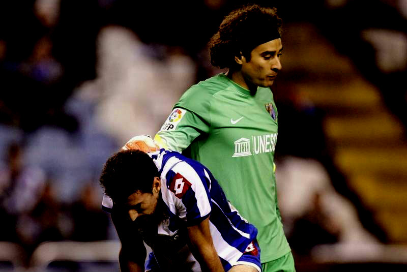 Francisco "Memo" Ochoa quedó eliminado de la Copa del Rey con el Málaga 